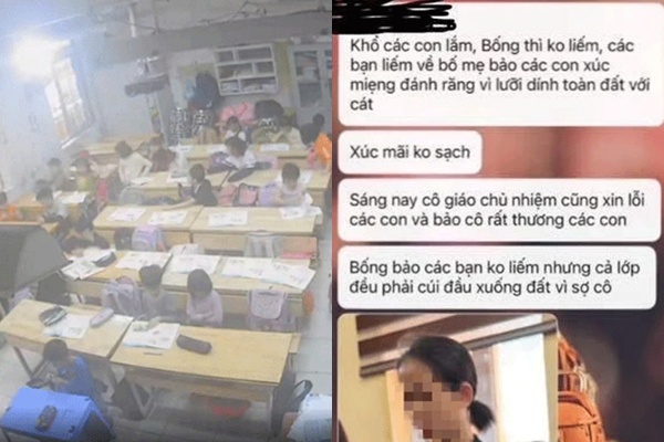 Giáo viên cho 40 em học sinh ‘n.ếm đất’ vì trực nhật chưa sạch: “Có bạn về xúc miệng mãi không sạch, s.ợ cô quá nên phải nếm”